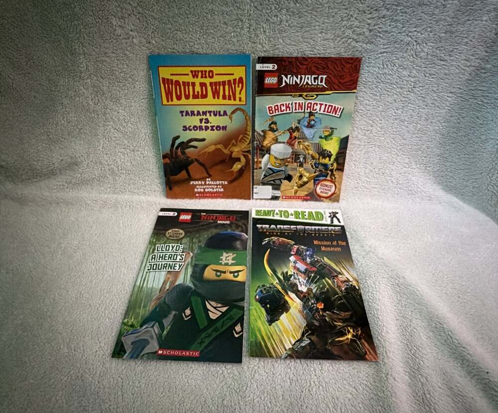 Scholastic Reader Lot Of 4 Level 2 Books